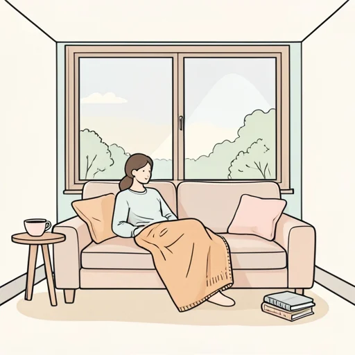 休日はのんびりするのが好き - Bildwörterbuch