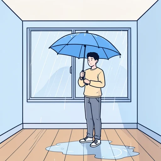 まだ雨が降りそうだから傘を持って行ったほうがいいと思う - Illustrated Dictionary