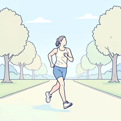 毎日運動してる - Bildwörterbuch