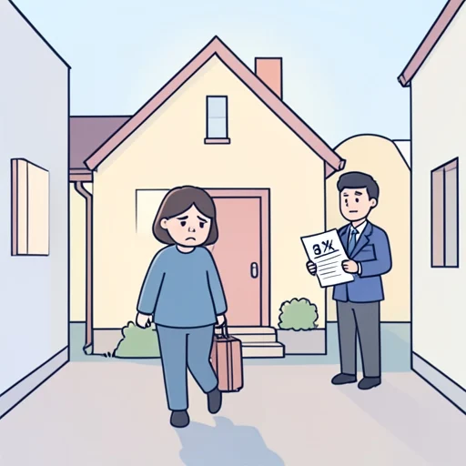 また家賃が上がったって - Bildwörterbuch
