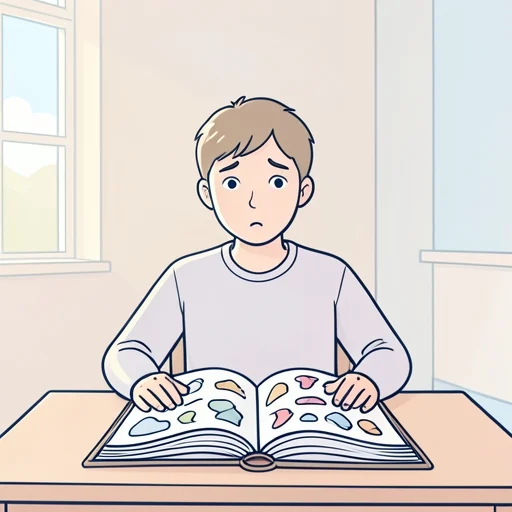 全く何も分からなかった - Bildwörterbuch