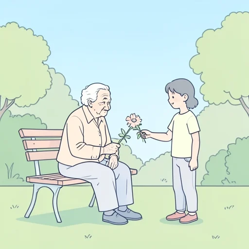 目上の人には敬意を払うべきだ - Bildwörterbuch