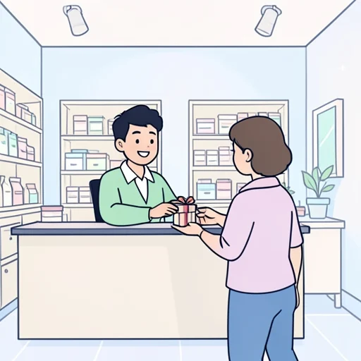 店の店員が親切だった - Bildwörterbuch