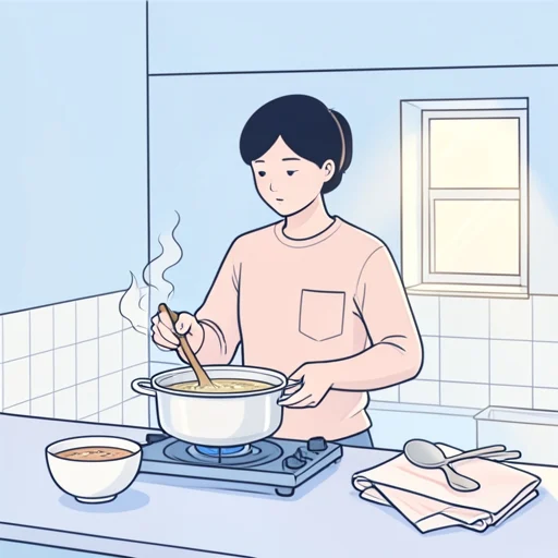 味噌汁が好き - Bildwörterbuch