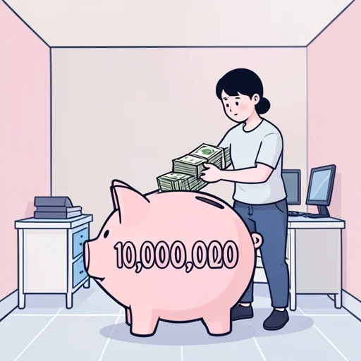 目標は年収1000万円に達することだ - Bildwörterbuch