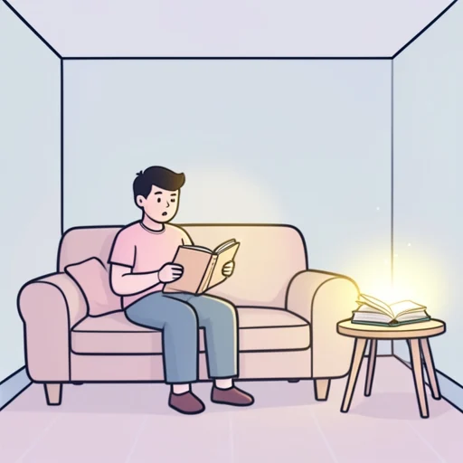 物語の続きが気になる - Bildwörterbuch