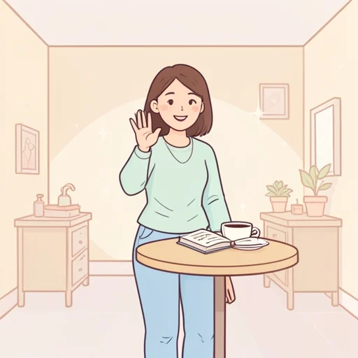 もしかすると、彼女はもう来てるかもしれない - Bildwörterbuch