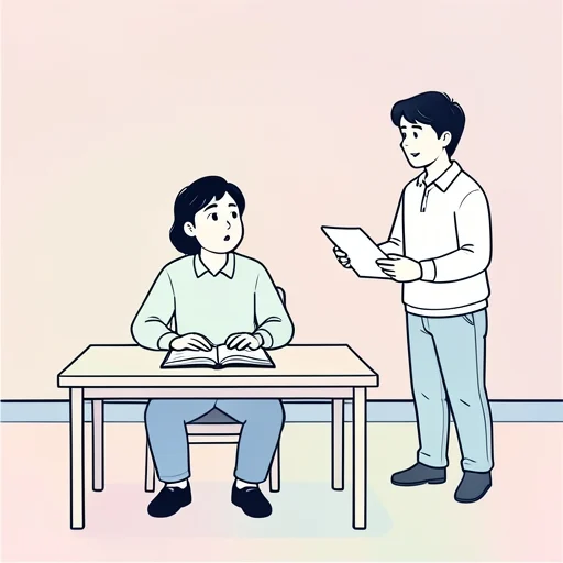 もう一度言ってください。 - イラスト辞典