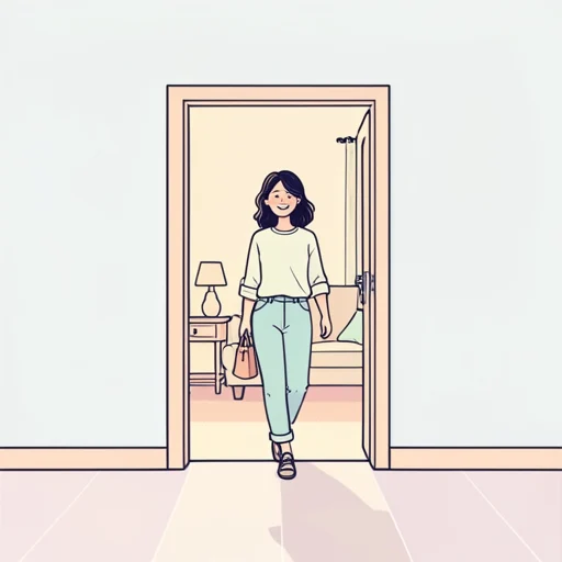 もう自宅に戻った - Bildwörterbuch