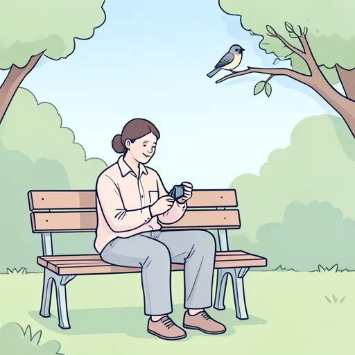 もう少し待ってください。 - Bildwörterbuch