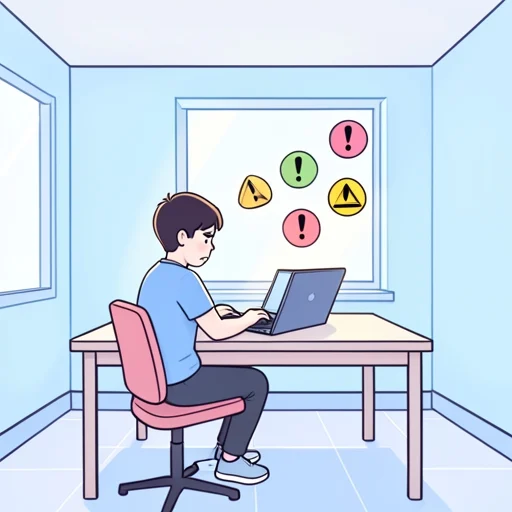 何度も警告したのに、彼は聞こうともしなかった - Bildwörterbuch