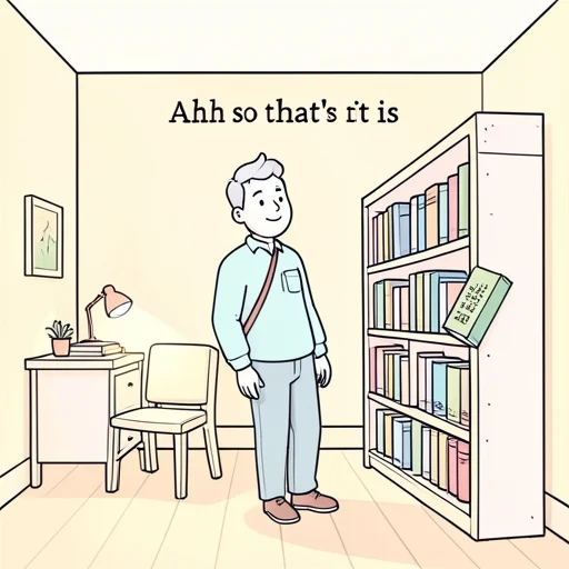なるほど、そういうことか - Bildwörterbuch