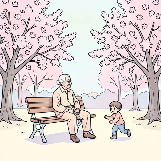 年月が経つのは早い - Bildwörterbuch