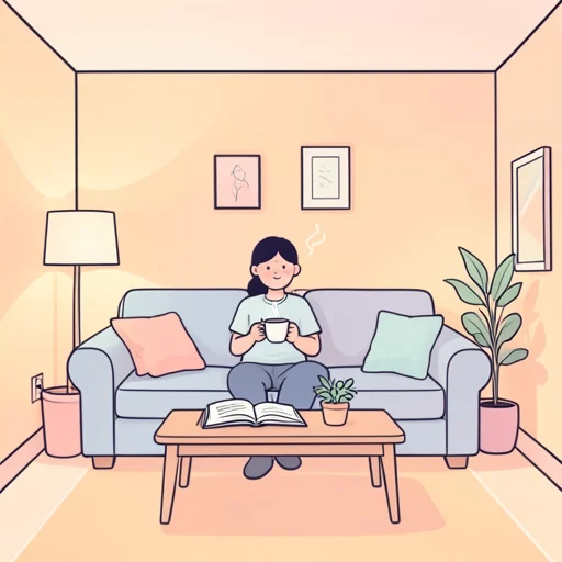 日常の中に小さな幸せがある - Bildwörterbuch