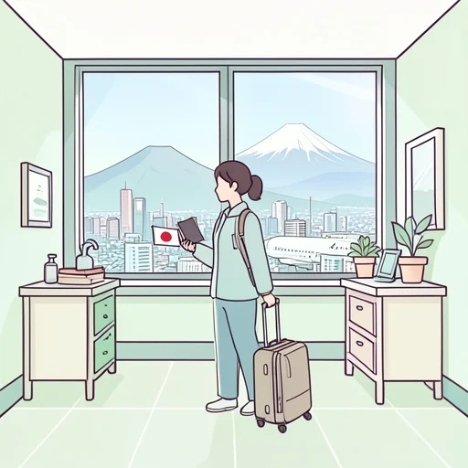 日本へ行きたいです - Illustrated Dictionary