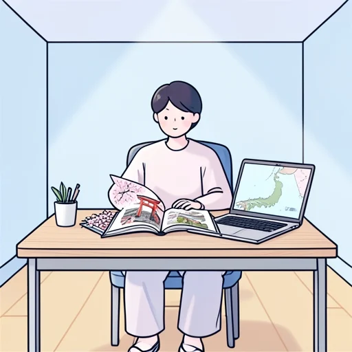 日本の文化について勉強しています。 - Illustrated Dictionary