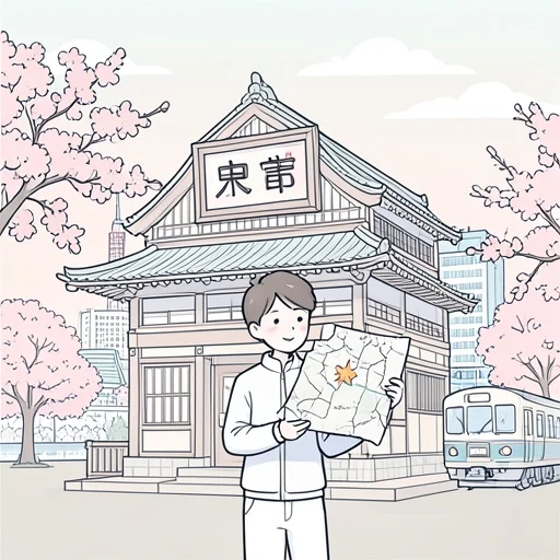 日本の首都は東京 - Bildwörterbuch