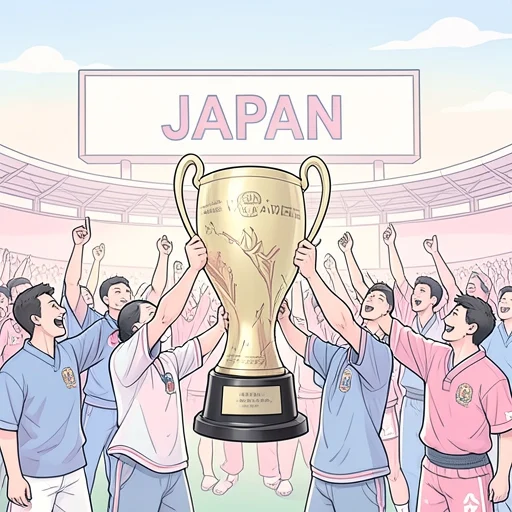 日本はワールドカップで優勝した - Bildwörterbuch