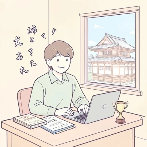 日本語が上手になりました。 - Illustrated Dictionary
