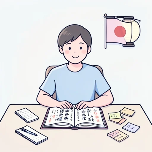 日本語が好きになりました。 - イラスト辞典