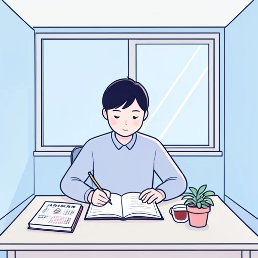 日本語の文法を勉強してる - Bildwörterbuch