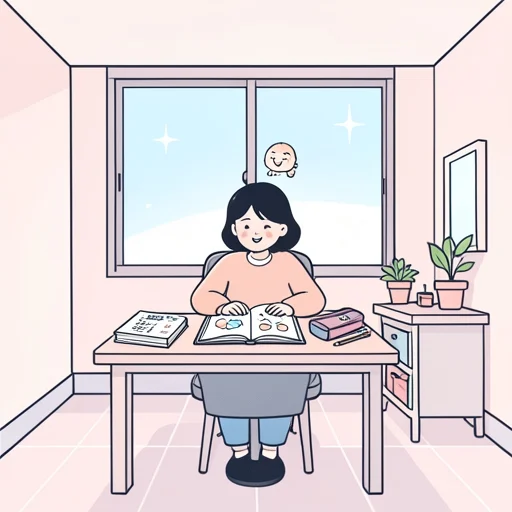 日本語を勉強するのは楽しいです。 - Illustrated Dictionary
