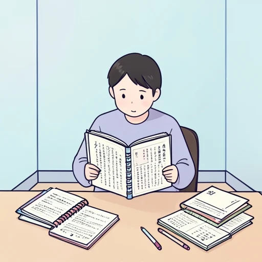 日本語を勉強するために辞書を買いました - Từ điển minh họa
