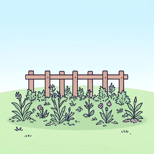 庭に雑草がめっちゃ生えてきた - Bildwörterbuch