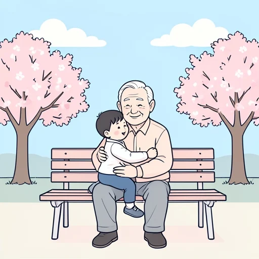 お祖父ちゃん大好き - Bildwörterbuch