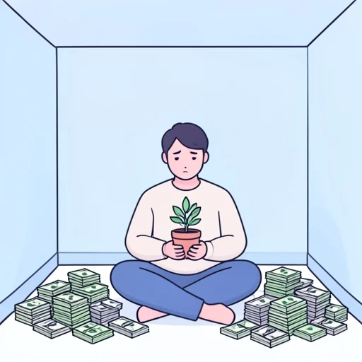 お金があっても幸福とは限らない - Bildwörterbuch