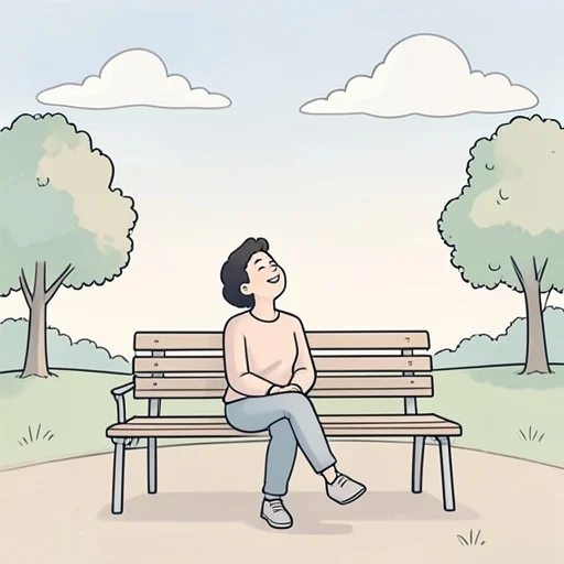 朝から空が曇っています。 - Bildwörterbuch