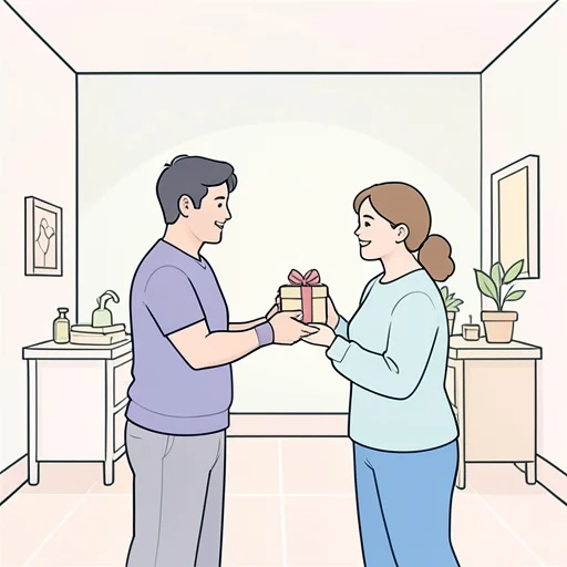 お礼を言われた - Bildwörterbuch