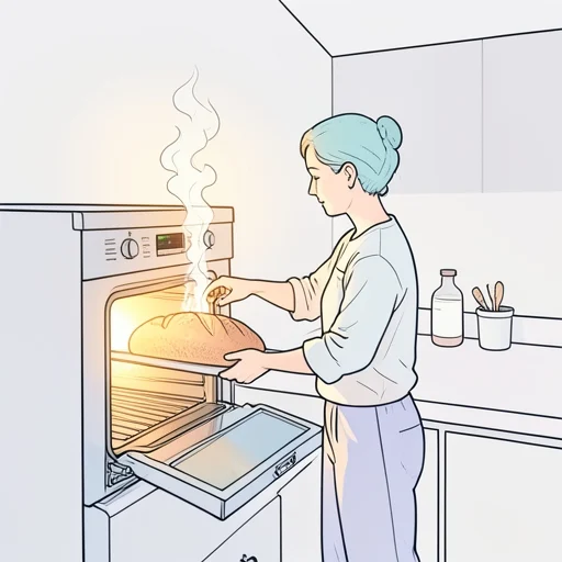 パンが焼けた - Bildwörterbuch