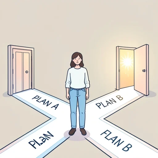 プランAがダメだったらプランBでいこう - Bildwörterbuch