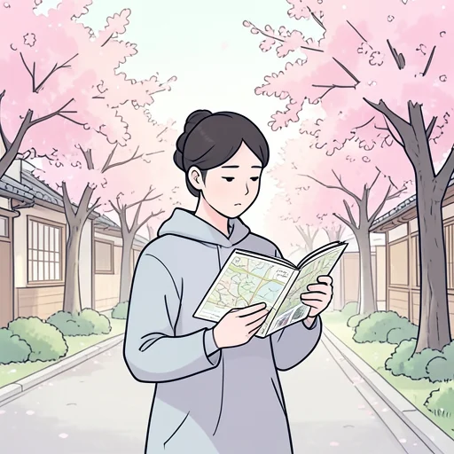 来年日本へ行こうと思っています。 - 그림 사전