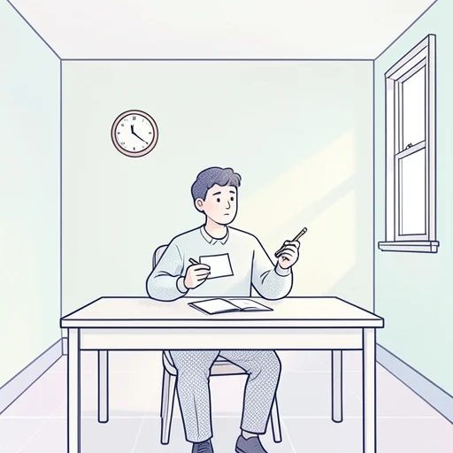 冷静に考え直してから返事して - Bildwörterbuch