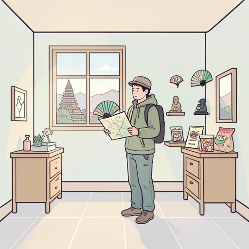 旅行のお土産何がいいかな - Bildwörterbuch