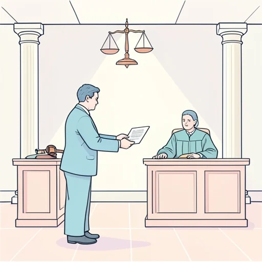 裁判所に訴える - Bildwörterbuch