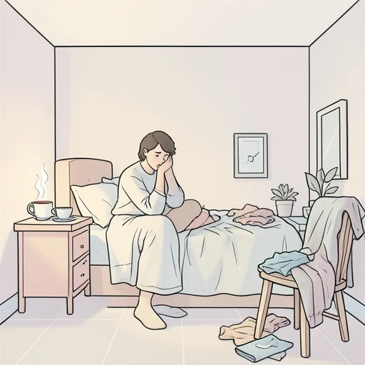 最近少し疲れているような気がするけど大丈夫かな - Illustrated Dictionary