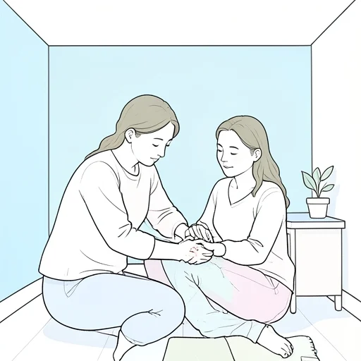 幸いにも彼女の怪我は軽く済んで大事に至らなかった - Bildwörterbuch