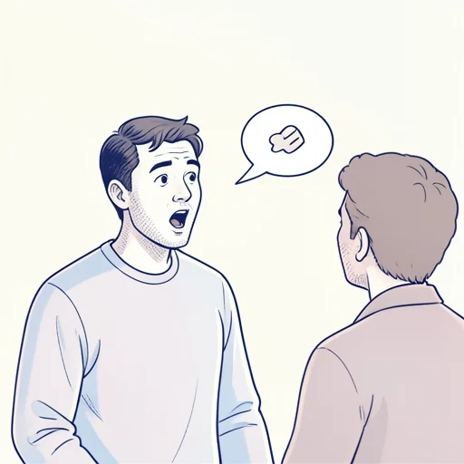 さっき彼が言ってた - Bildwörterbuch