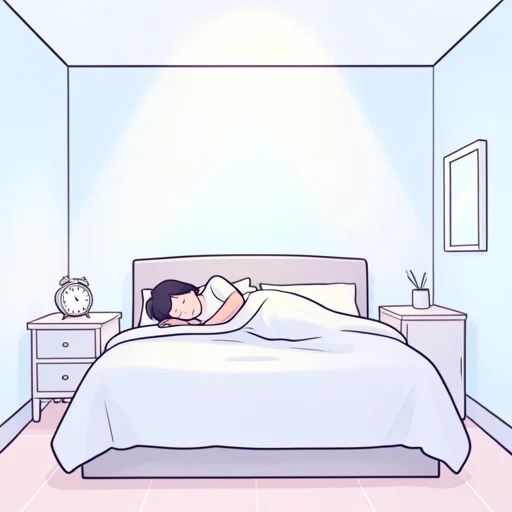 昨夜は三時間しか寝てない - Bildwörterbuch