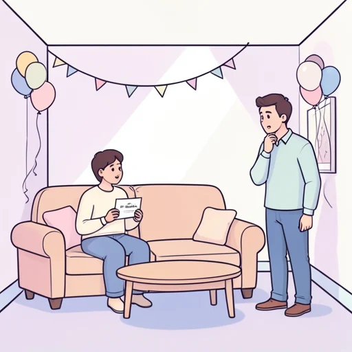 再来週のパーティー来る？ - Bildwörterbuch