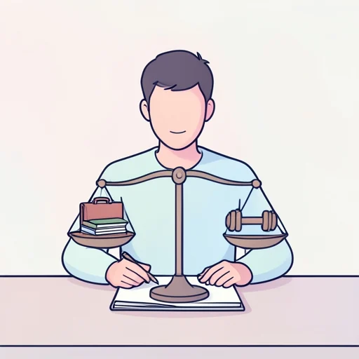 生活バランスを見直そう - Bildwörterbuch