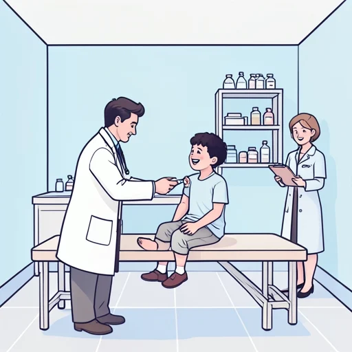 予防接種は病気の予防に効果的だ - Bildwörterbuch