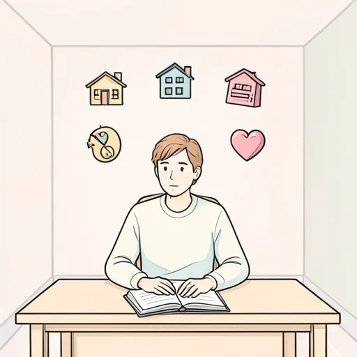 社会の問題について考えたい - Bildwörterbuch