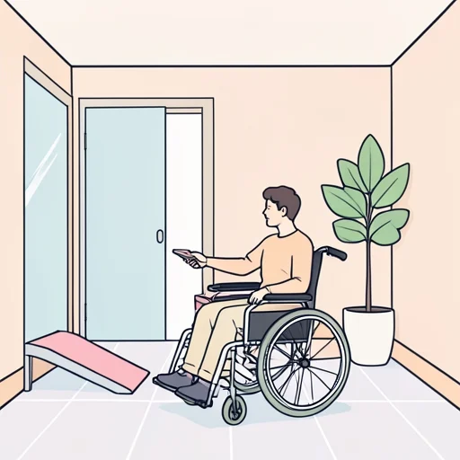 身体障害のある人 - Bildwörterbuch