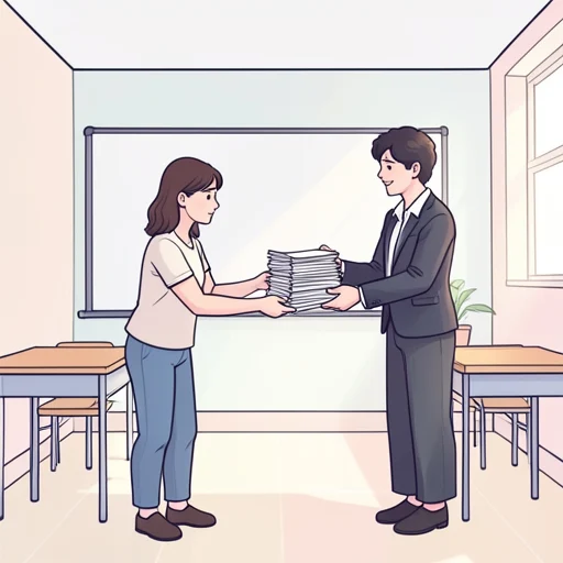 資料を提出してください - Bildwörterbuch