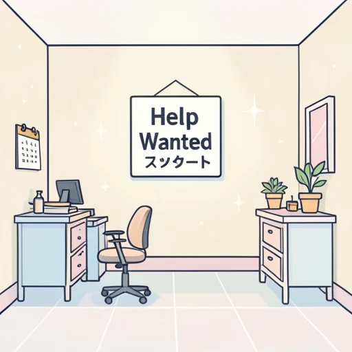 支店のスタッフを募集してる - Bildwörterbuch