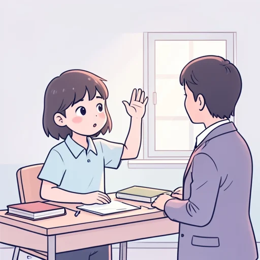 質問させてください。 - พจนานุกรมภาพ